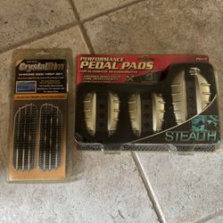 Pedal Pads & Chrome Vents