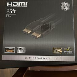 25 foot HDMI cable