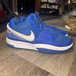 Nike Ja Morant Ja 1 TB Game Royal Sneakers Size 8.5