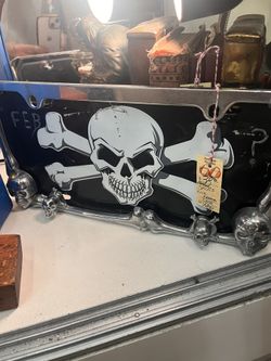 Old License Plate Holder