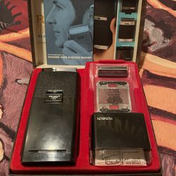 Antique / Vintage Ronsan 1000 Electric Shaver New Never Used