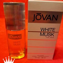 Jovan White Musk Many brands of new perfume available for men or women, single bottles or gift sets, body sprays and lotion available bz 20
