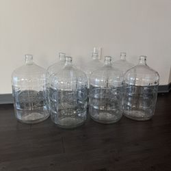 Glass 5 Gallon Water Jug/ Mountain Valley