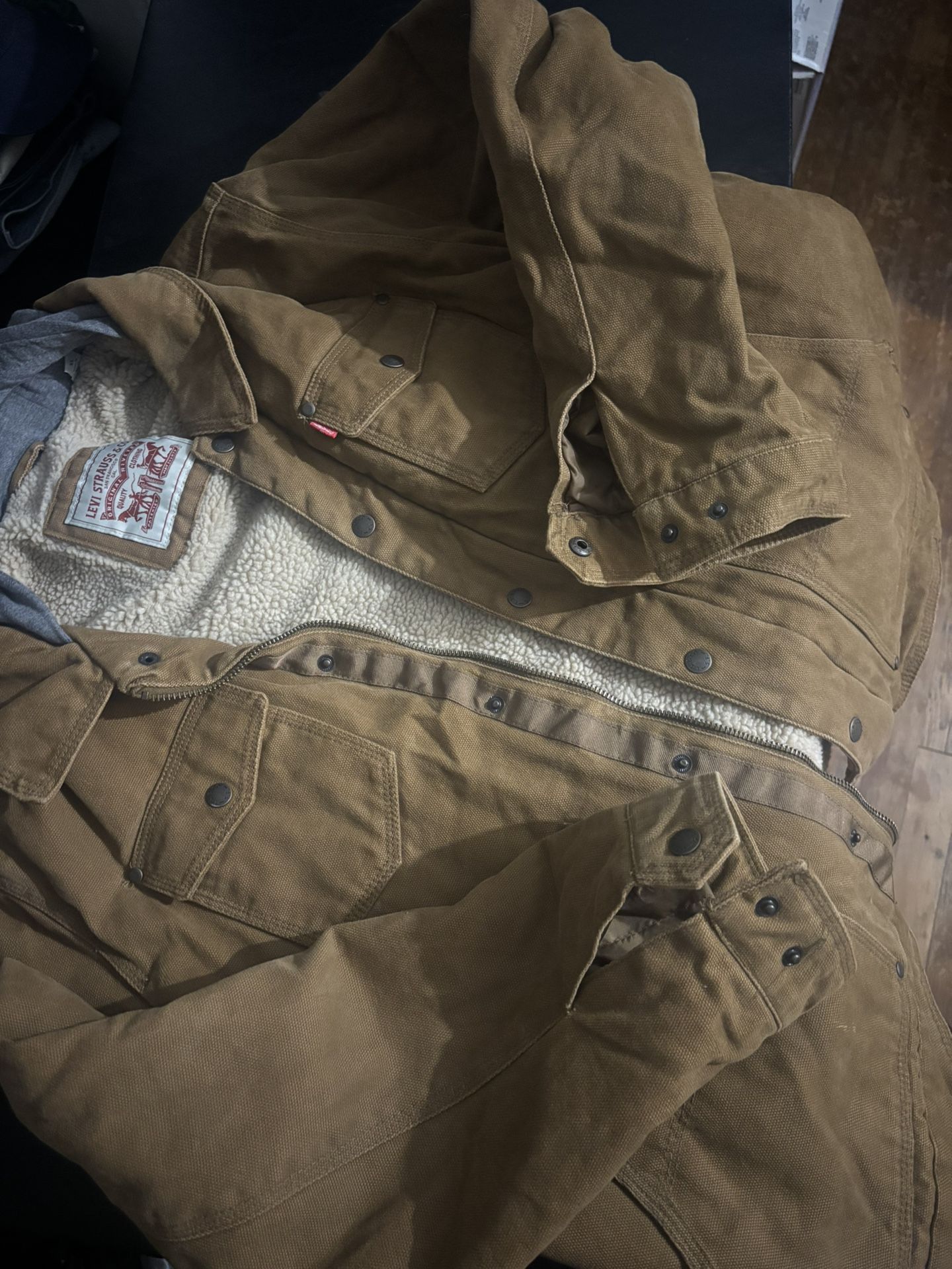 Levi Sherpa Lined Men’s Jacket