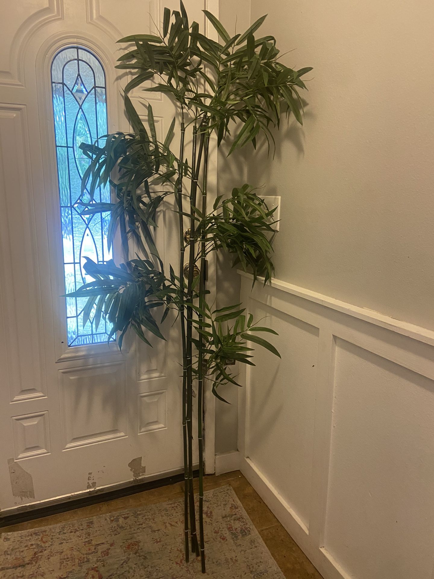 4 Tall Palm Leaf Plants , Fake Plants