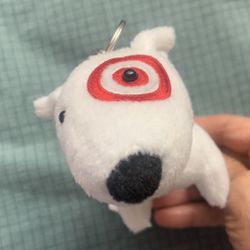 Target Mini Dog Key Chain . New