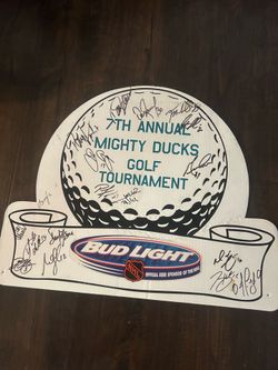 Mighty ducks memorabilia