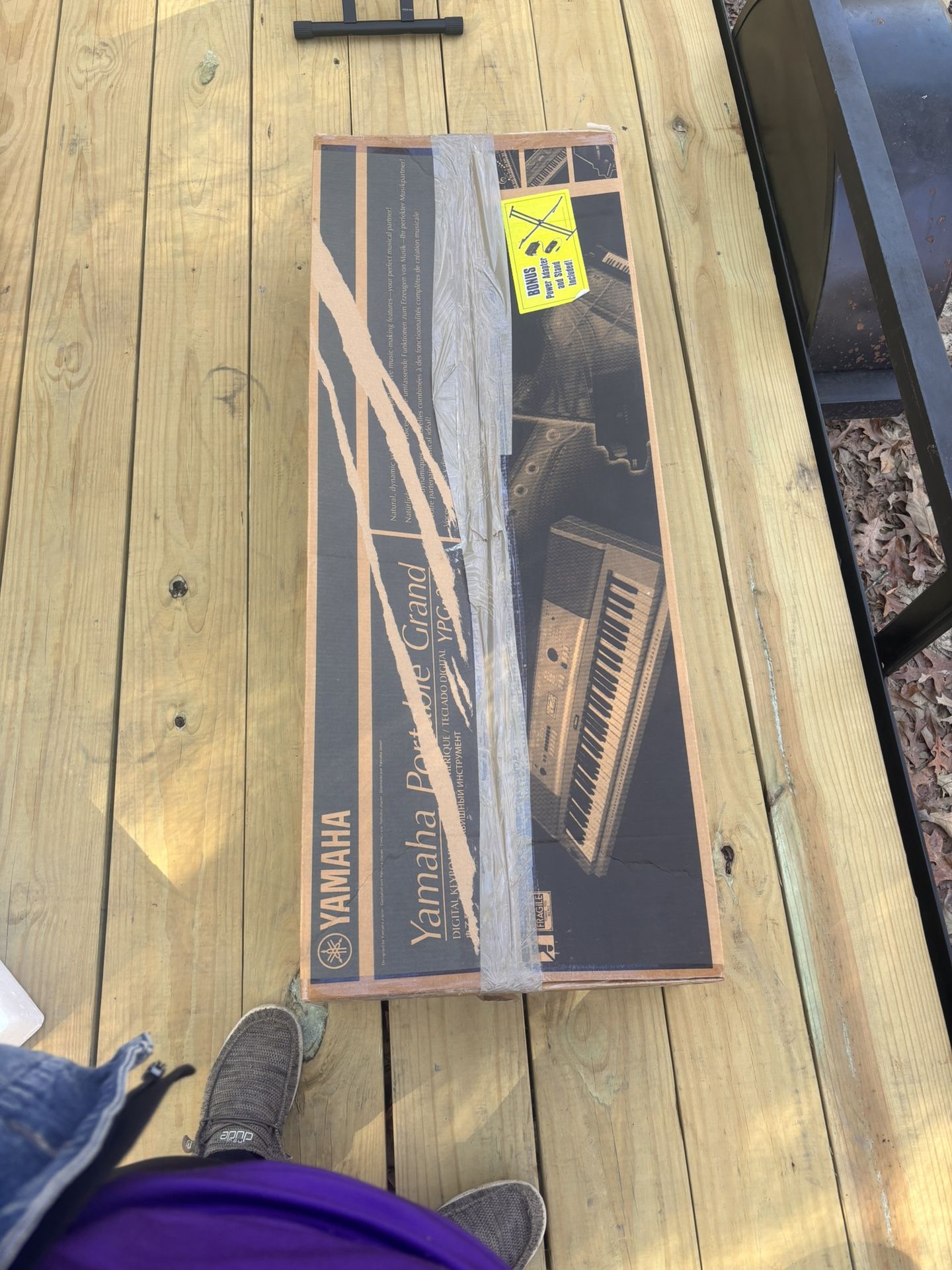 USED PIANO WITH STAND