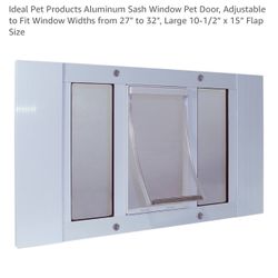 Dog Door For Window