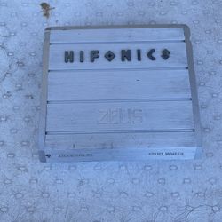 Hlfonics ZEus Amplifies 