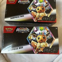  Scarlet & Violet Prismatic Evolution Surprise Box 