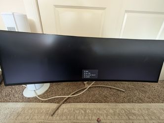LG 4k 49" Ultra Wide Monitor