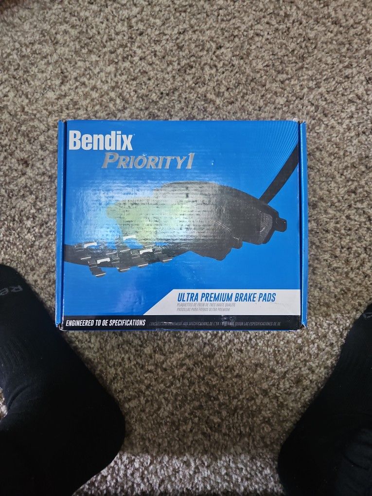 Bendix Priority1 CFC1629 Ceramic Front Brake Pads