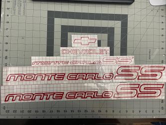 Monte Carlo Ss Decals