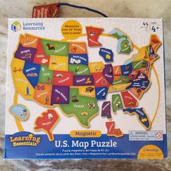 Kids U.S. Magnetic Map Puzzle