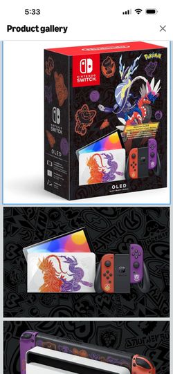 Pokémon switch oled