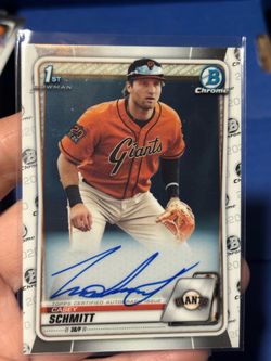 Casey Schmitt bowman 1st auto
