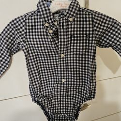 Carters Baby Button Down Body - 6M