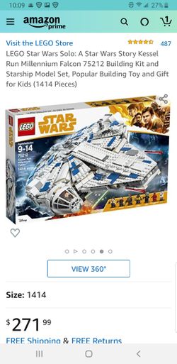 Lego Star Wars Kessel Run Millennium Falcon # 75212