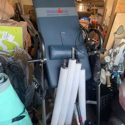 Iron man inversion table