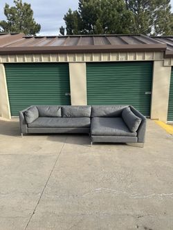 Delivery! Massive Like New CB2 Sectional Sofa