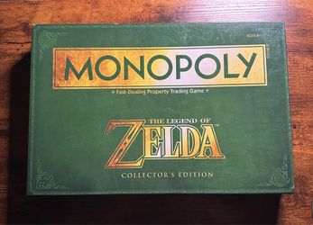 MONOPOLY Monopoly: The Legend of Zelda Collector's Edition Board Game 8+ (2014)