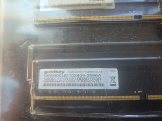 Goldkey 8GB DDR4 2666MHz RAM Stick