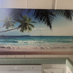 Canvas Beach Print 47”x24”  $7.00