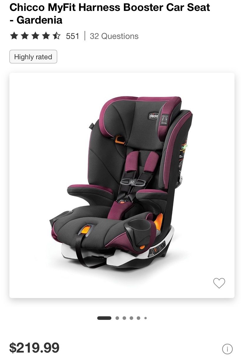 Chicco Car Seat - My Fit Harness Booster