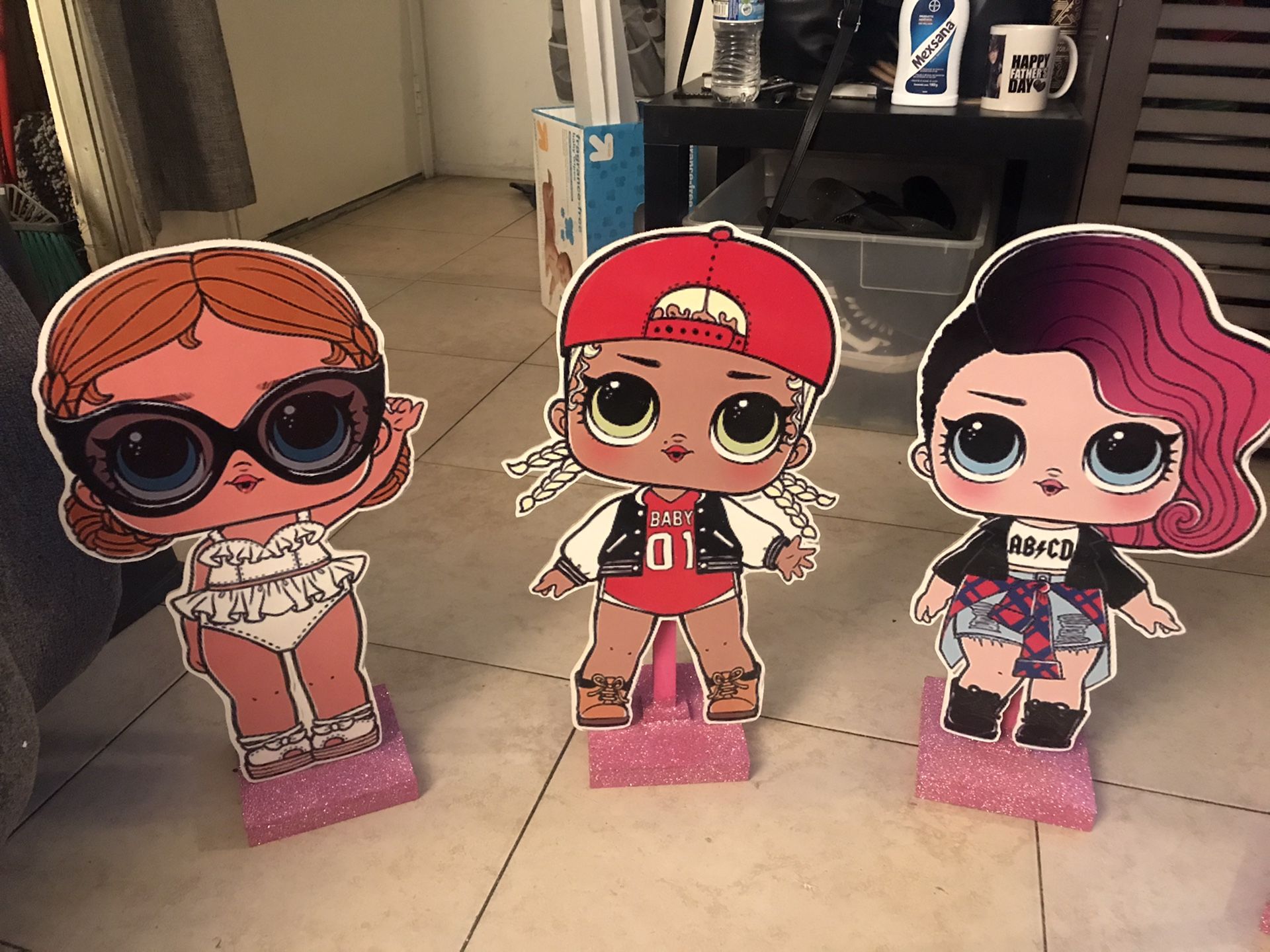 LOL SURPRISE 17” WOODEN STANDS- $10 Each