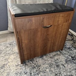 YGYQZ Shoe Storage Benches with Flip Drawer-  New 
