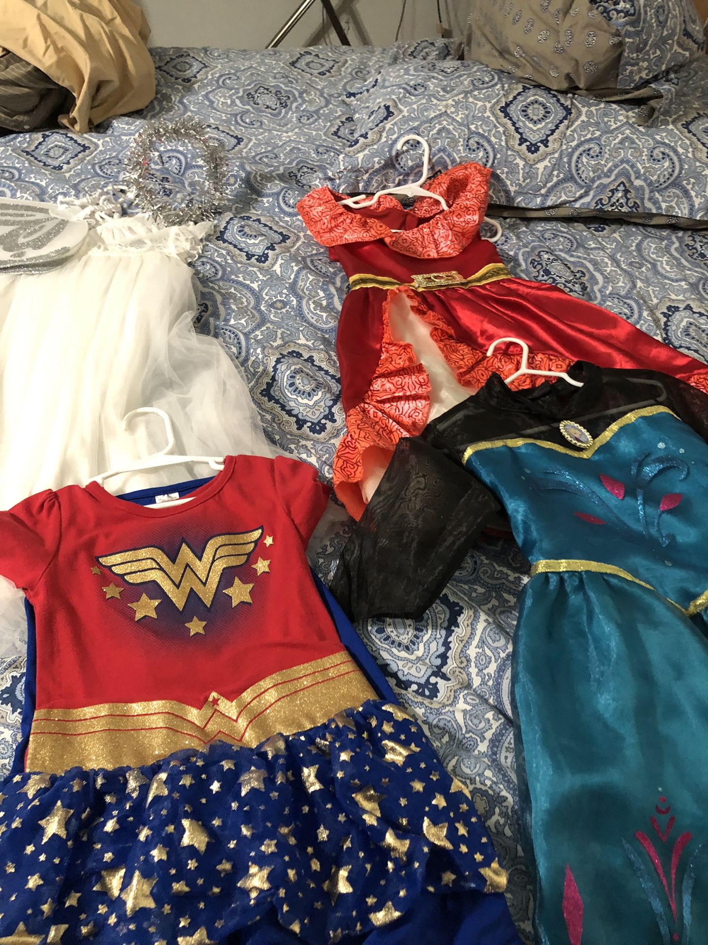 Four Little Girl Costumes