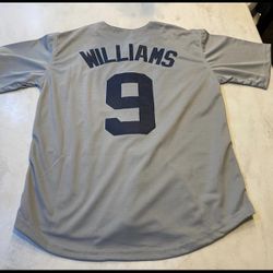 Ted Williams Baseball Boston Red Sox Jersey Adult New Fast Ship HOF XL