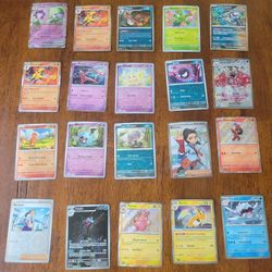 20 Pokémon Cards