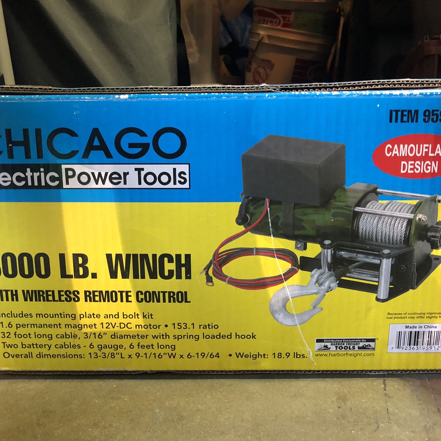Chicago Electric Winch