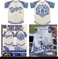 Dodgers Mexican heritage jersey 2026 XL