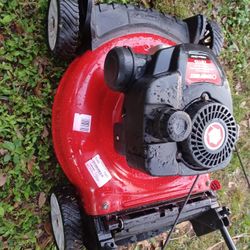 Lawn Mower Troy Bilt TB115 Easy To Push Ready Start Very Good Conditions Ready For Work 