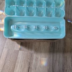 Empty egg Boxes