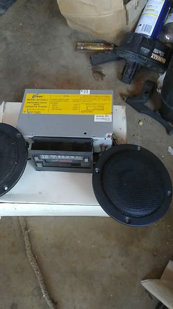Radio estéreo para carro toca casets