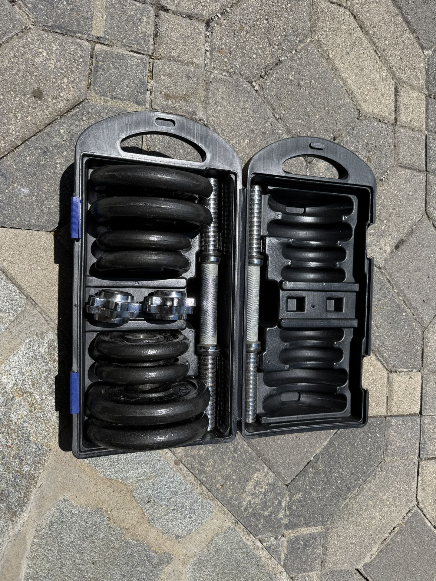 40 lb Adjustable Dumbbell Set