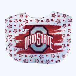 Ohio State Buckeyes Star Printed Bib