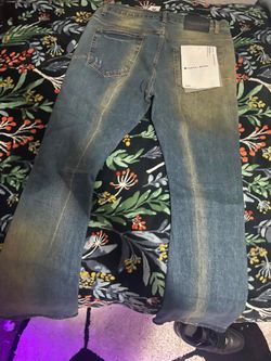 flared purple jeanz size 34