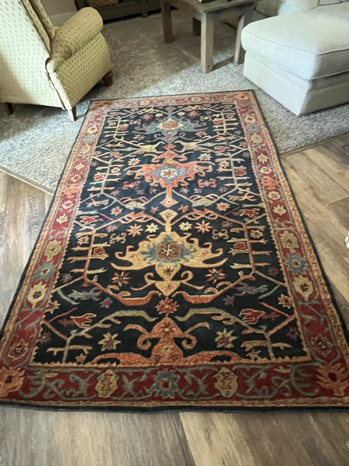 Pottery Barn Channing Hand-Tufted Persian-Style Wool Rug