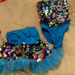Girls Small Dance Outfit