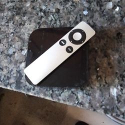 Early Model APPLE Tv W Remote, HDMI, Power Cord 