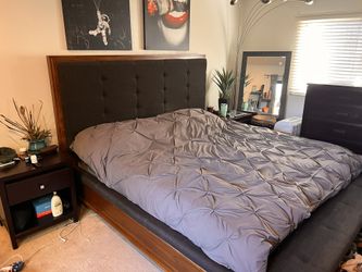 King Bed Frame And Mattress 