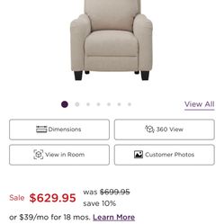 Electric Powered Recliner