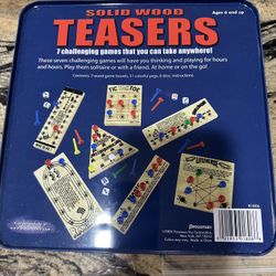 Challenging Teaser Games 