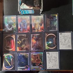 Topp Chrome Star Wars 2025 Hits Plus Bulk