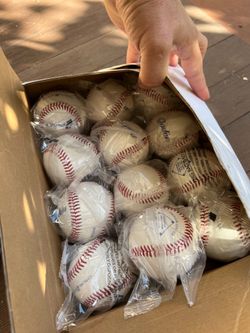 Brand New Box Of Baden Pearls…..Baseballs